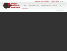 Tablet Screenshot of carbonmonoxide.com