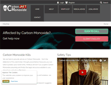 Tablet Screenshot of carbonmonoxide.net